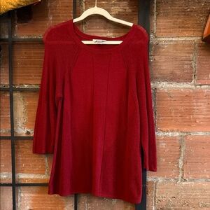 Christopher & Banks Red Sweater
